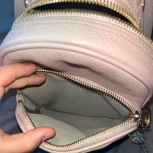 Furla | Bags | Womens Mini Leather Backpack Furla Light Pink  display picture 1